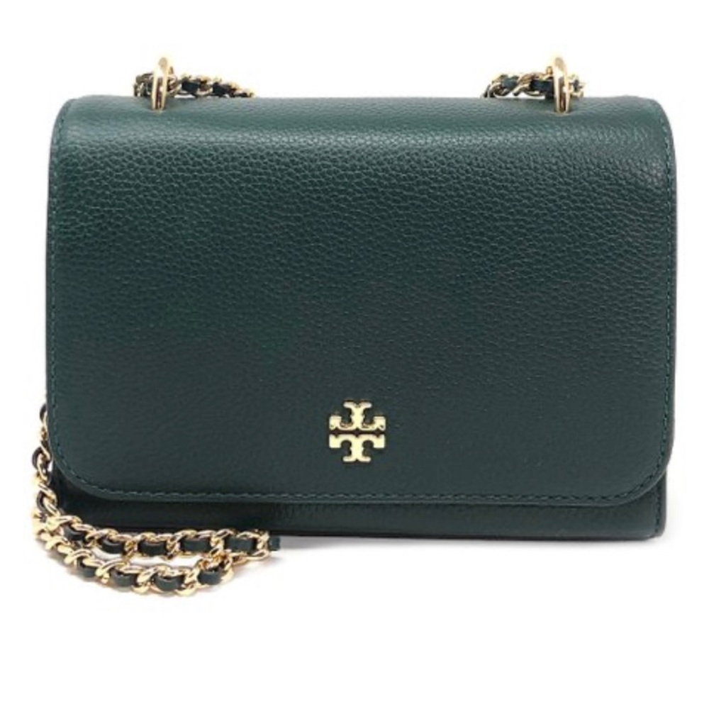 NWT Authentic Preppy Tory Burch Carter Shrunken Shoulder Bag